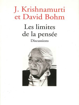 cover image of Les limites de la pensée